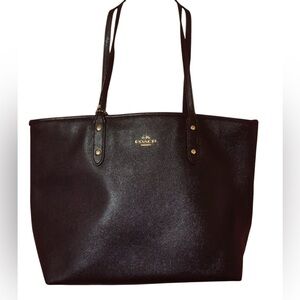 Coach Women's Crossgrain Leather City Zip Tote (B1723-F58846) Used condition